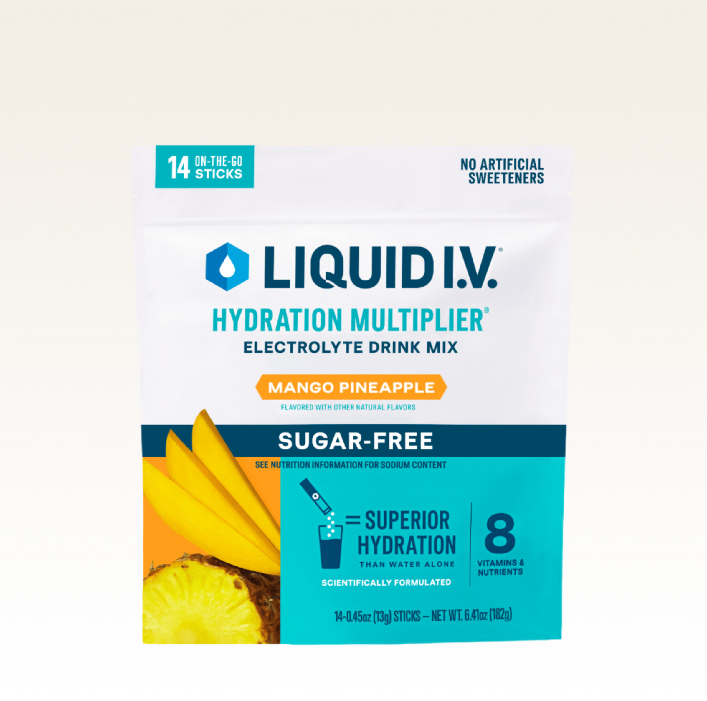 Mango Pineapple Hydration Multiplier® Sugar-Free - Easy Clean Ready