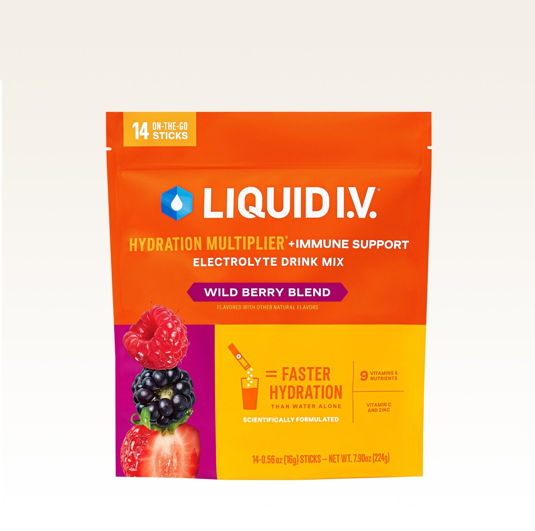 Wild Berry Blend Hydration Multiplier® +Immune Support - Premium Active Choice Fit
