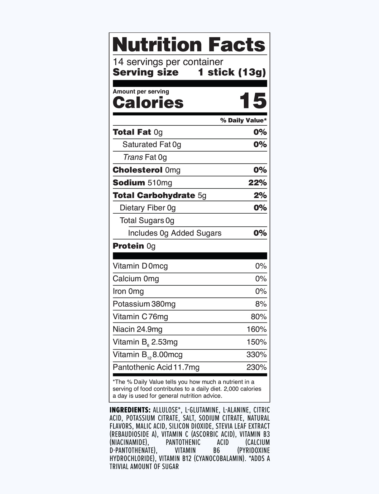 3ct Sugar-Free Sample Pack (LL, WP, GG) - Fresh Daily Choice Set