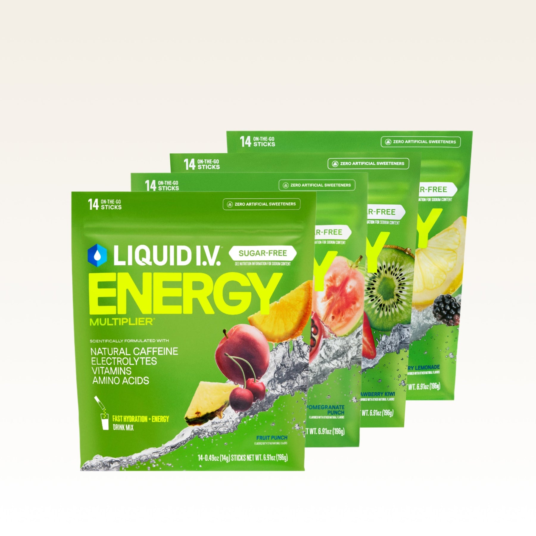Sugar-Free Energy Fruity Bundle - Premium Fresh Fit Pack