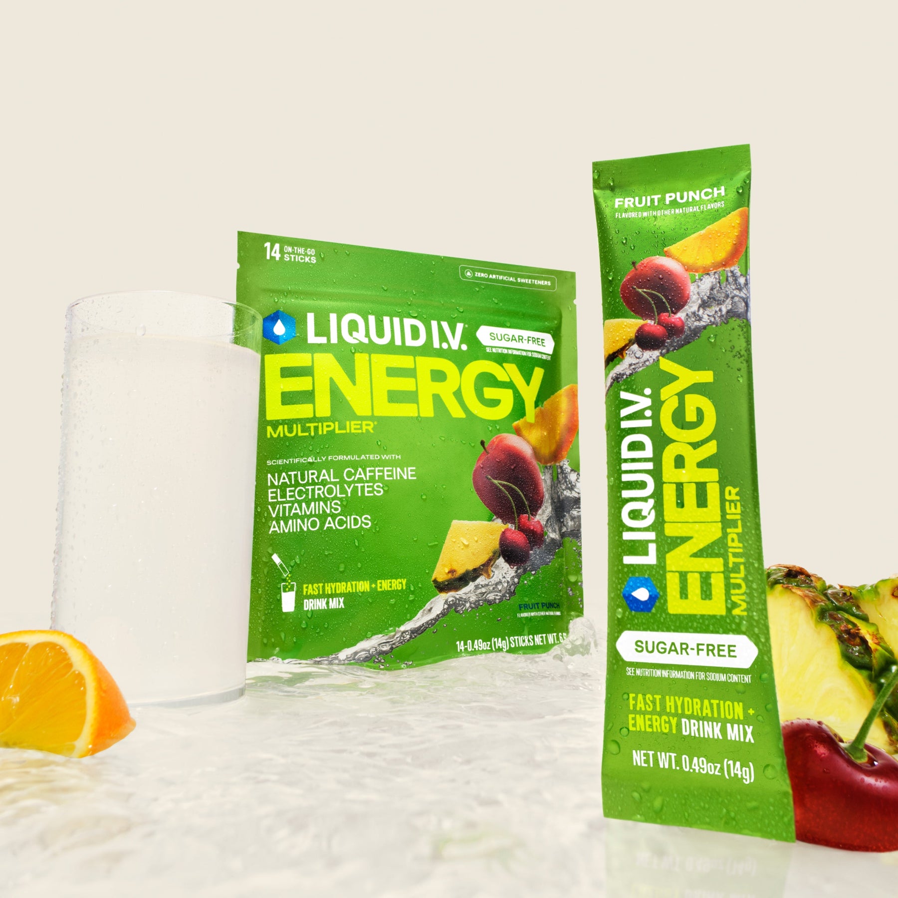 Sugar-Free Energy Fruity Bundle - Premium Fresh Fit Pack