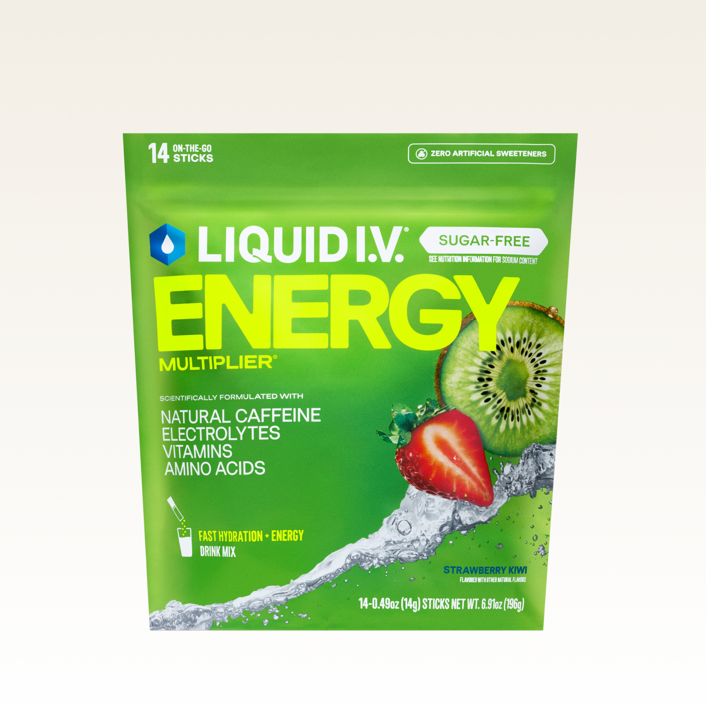 Strawberry Kiwi Sugar-Free Energy Multiplier® - Fresh Active Choice